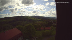 Panorama západ