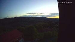 Panorama západ