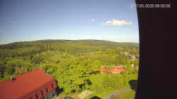 Panorama západ