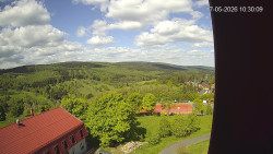 Panorama západ