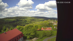 Panorama západ