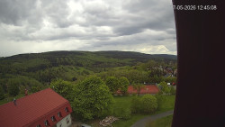 Panorama západ