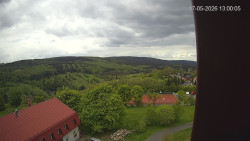 Panorama západ