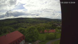 Panorama západ
