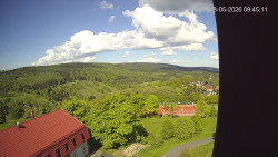 Panorama západ