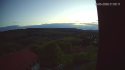 Panorama západ