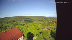 Panorama západ