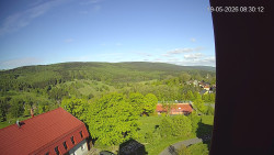 Panorama západ