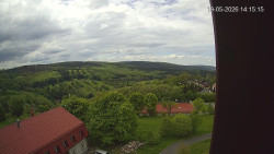 Panorama západ