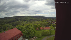 Panorama západ
