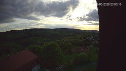 Panorama západ