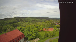Panorama západ