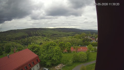 Panorama západ