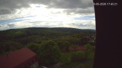 Panorama západ