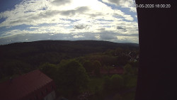 Panorama západ