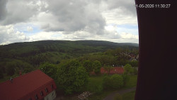 Panorama západ