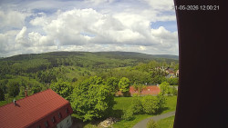 Panorama západ