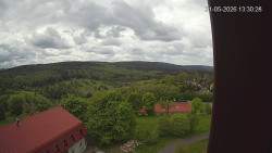 Panorama západ