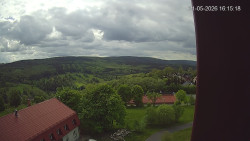 Panorama západ