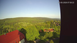 Panorama západ