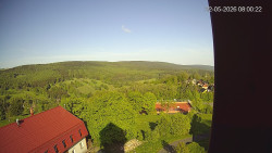 Panorama západ
