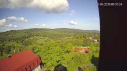 Panorama západ