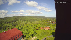 Panorama západ