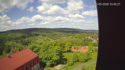 Panorama západ