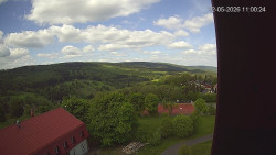 Panorama západ