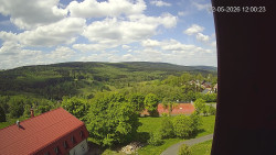 Panorama západ