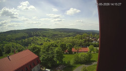 Panorama západ