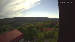 Panorama západ