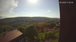 Panorama západ