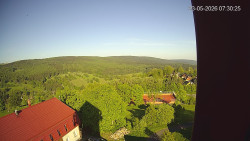 Panorama západ