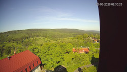 Panorama západ