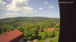 Panorama západ