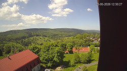 Panorama západ