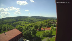 Panorama západ