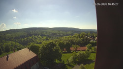 Panorama západ