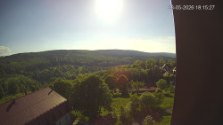 Panorama západ