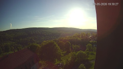 Panorama západ