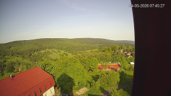 Panorama západ