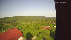 Panorama západ