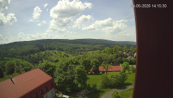 Panorama západ