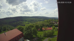 Panorama západ