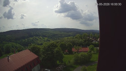 Panorama západ