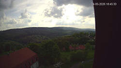 Panorama západ