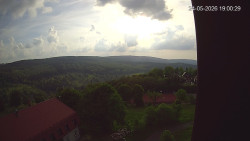 Panorama západ