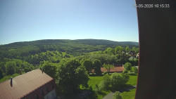 Panorama západ