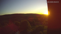 Panorama západ